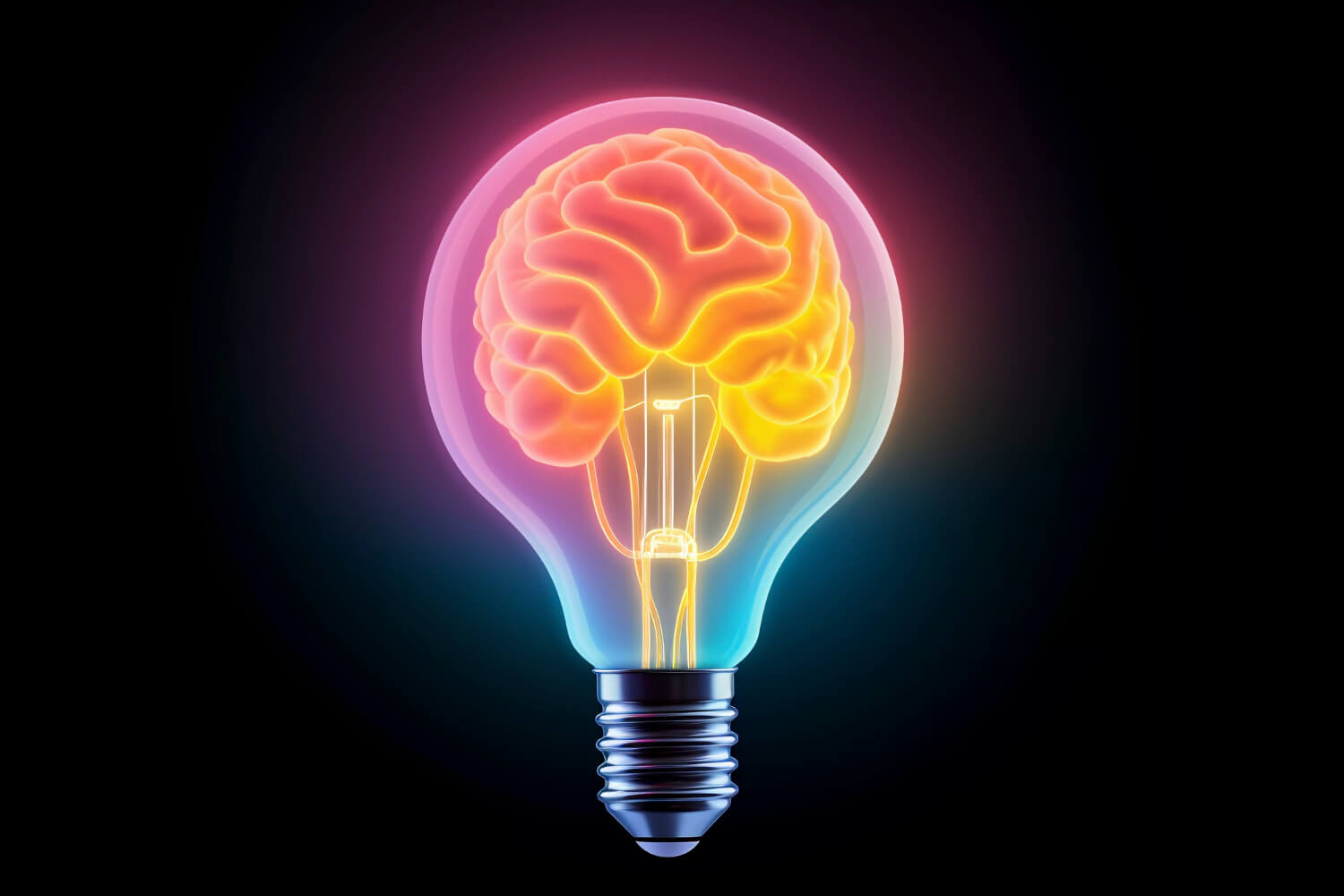 10 Tips to Increase Creativity Instantly 10 a lightbulb with a brain inside